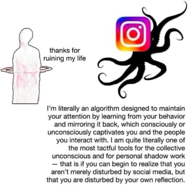 The algorithm is just a mirror